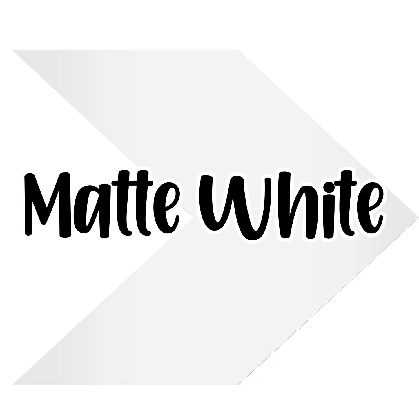 {Matte} White