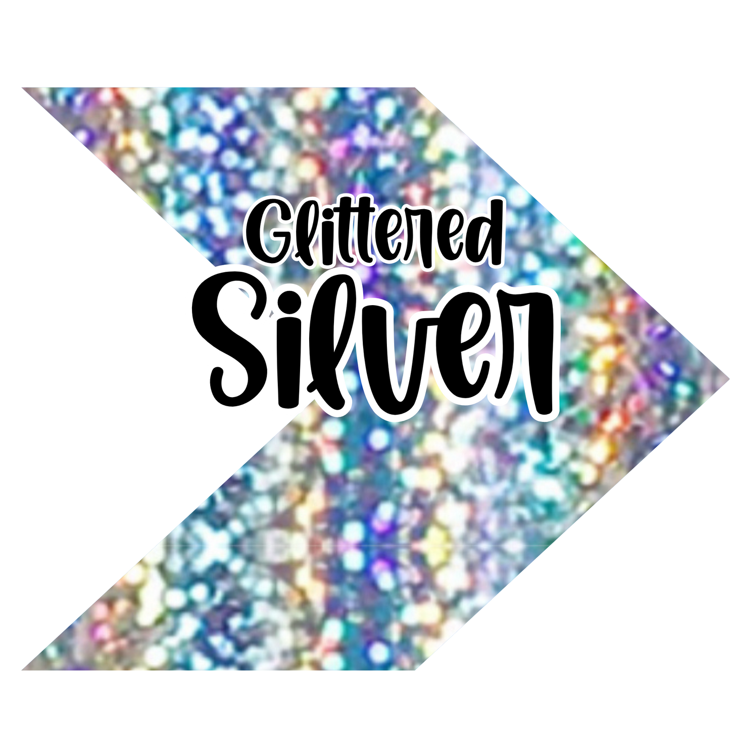 Glittered Silver
