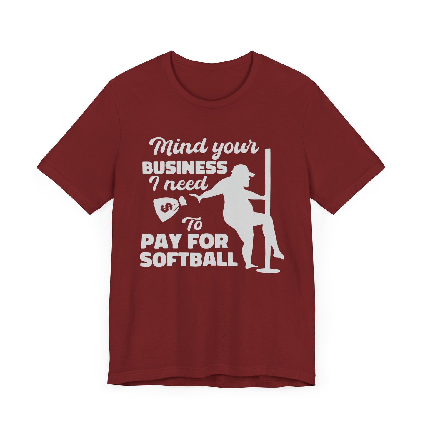 Paying For Softball {Bella + Canvas}