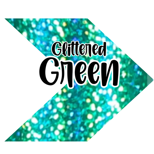 Glittered Green