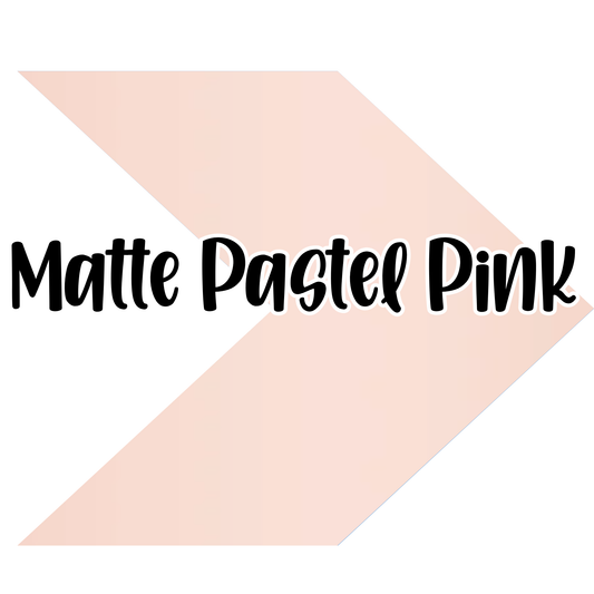 {Matte} Pastel Pink