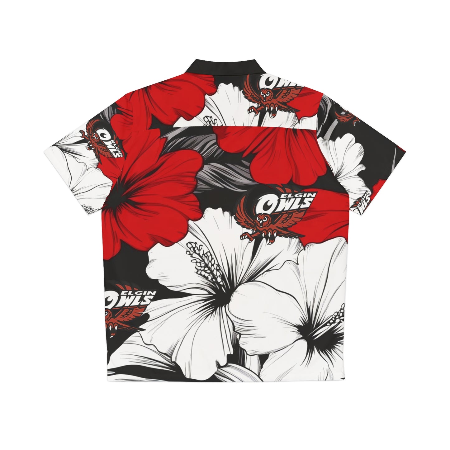 Owls Red Hawaiian Shirt