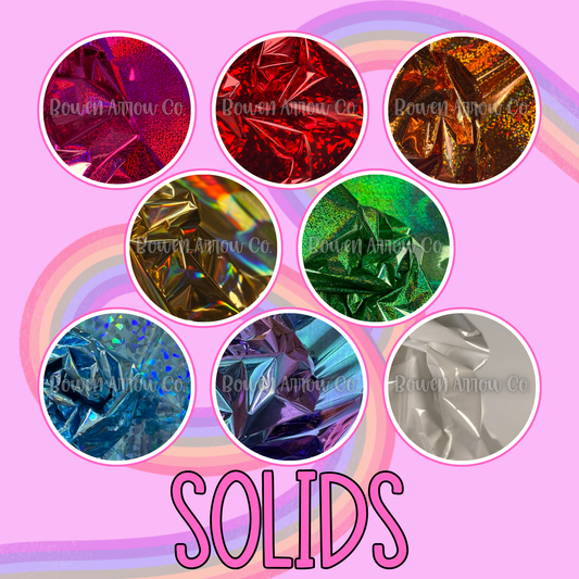 Must Have Solids Bundle {8 Foils} 3ft.