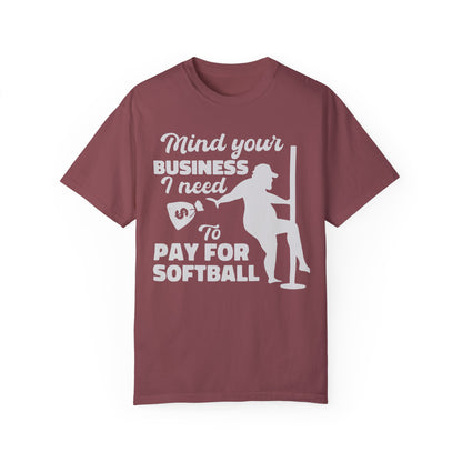 Paying For Softball {Comfort Colors}