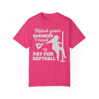 Paying For Softball {Comfort Colors}