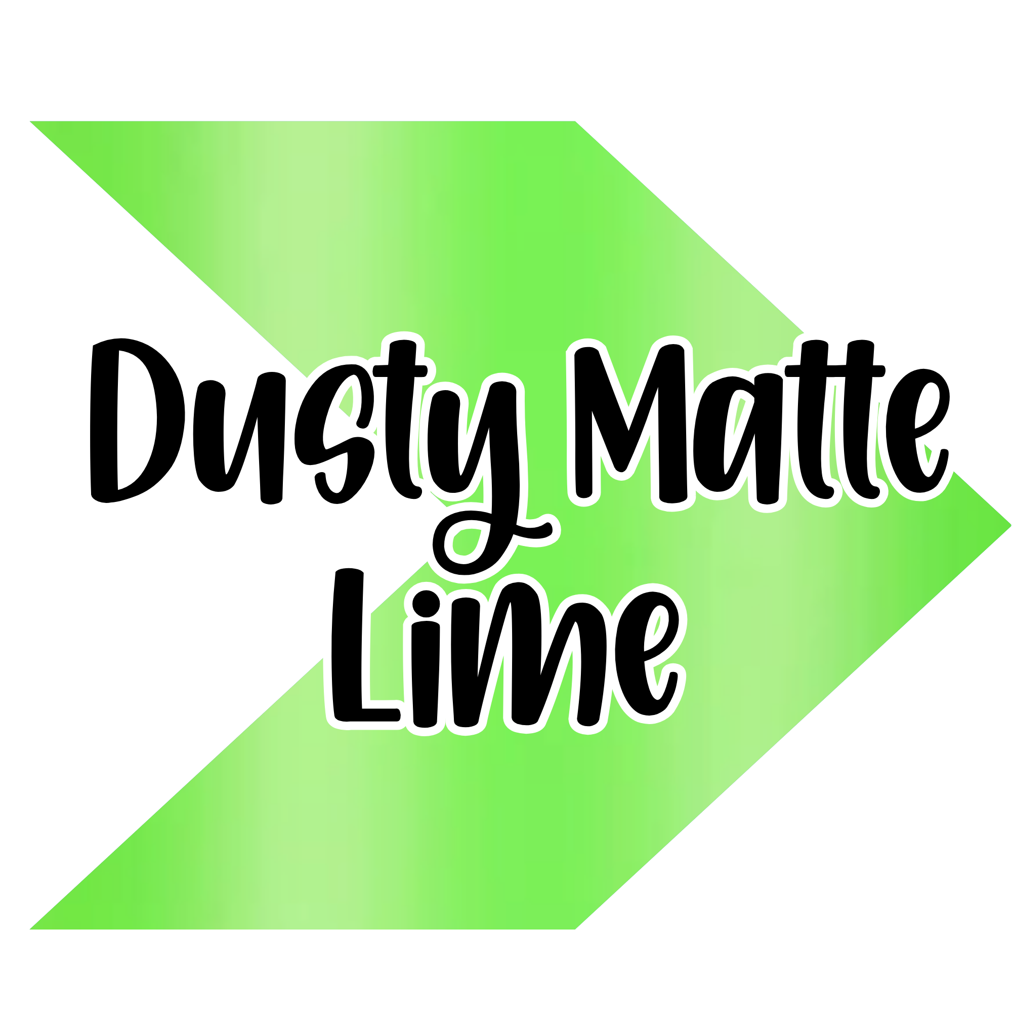 {Dusty Matte} Lime