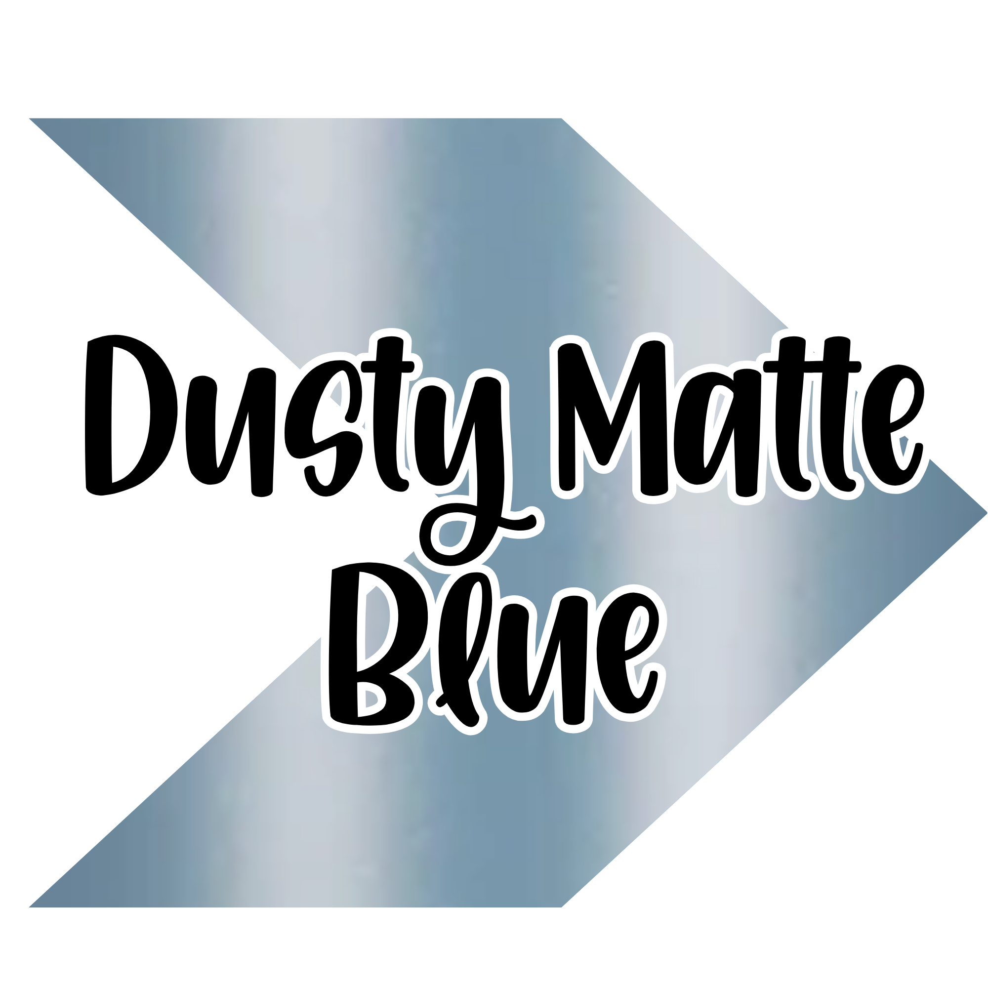 {Dusty Matte} Blue
