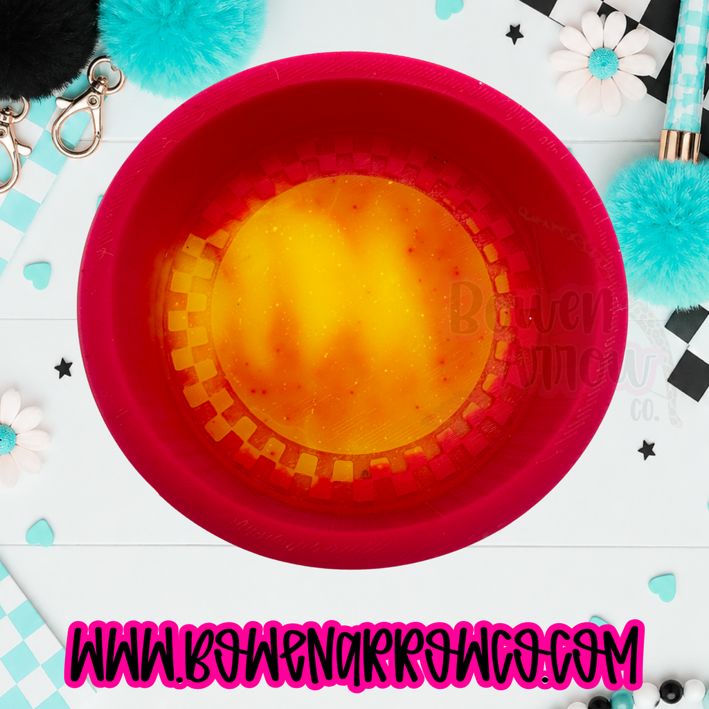 RTS - Checker Circle {Silicone Mold}