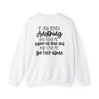 Believe That Sh*T {Front & Back Design}