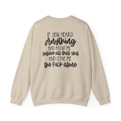 Believe That Sh*T {Front & Back Design}