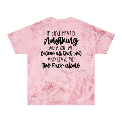 Believe That Sh*t {Front & Back}