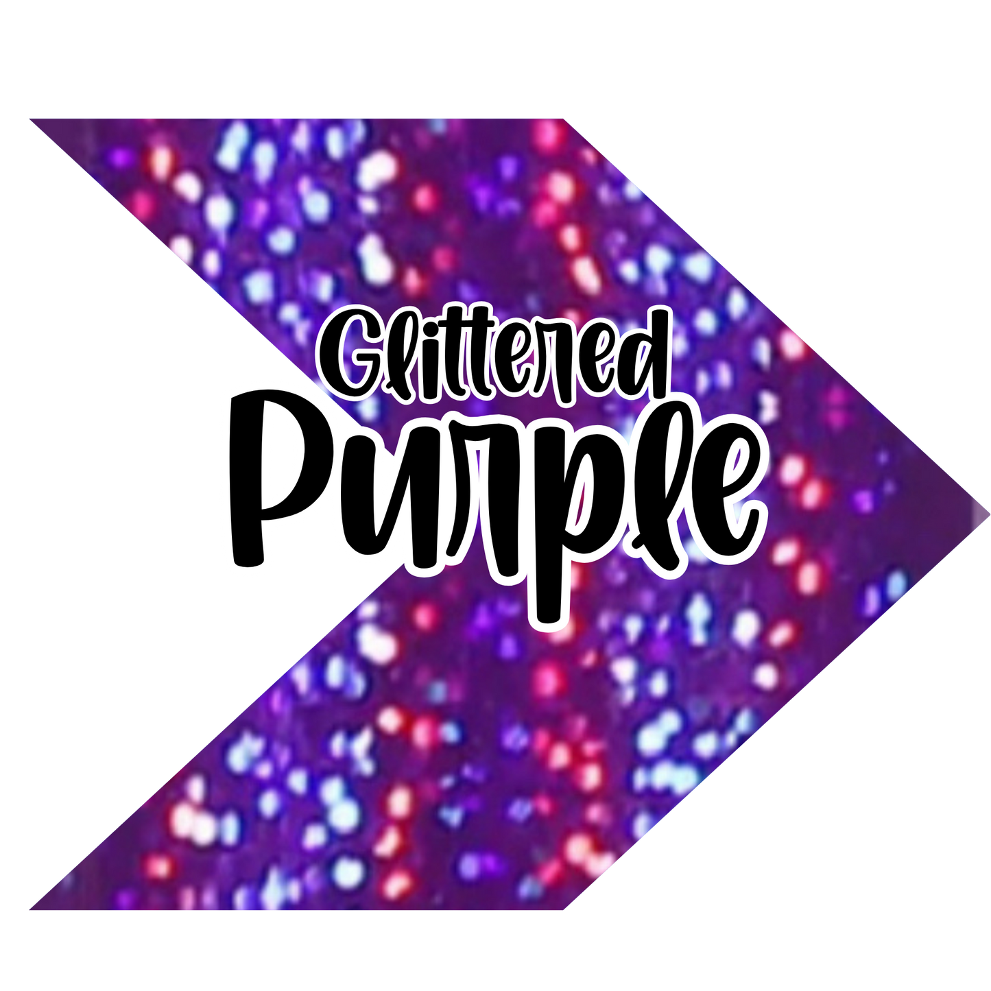 Glittered Purple