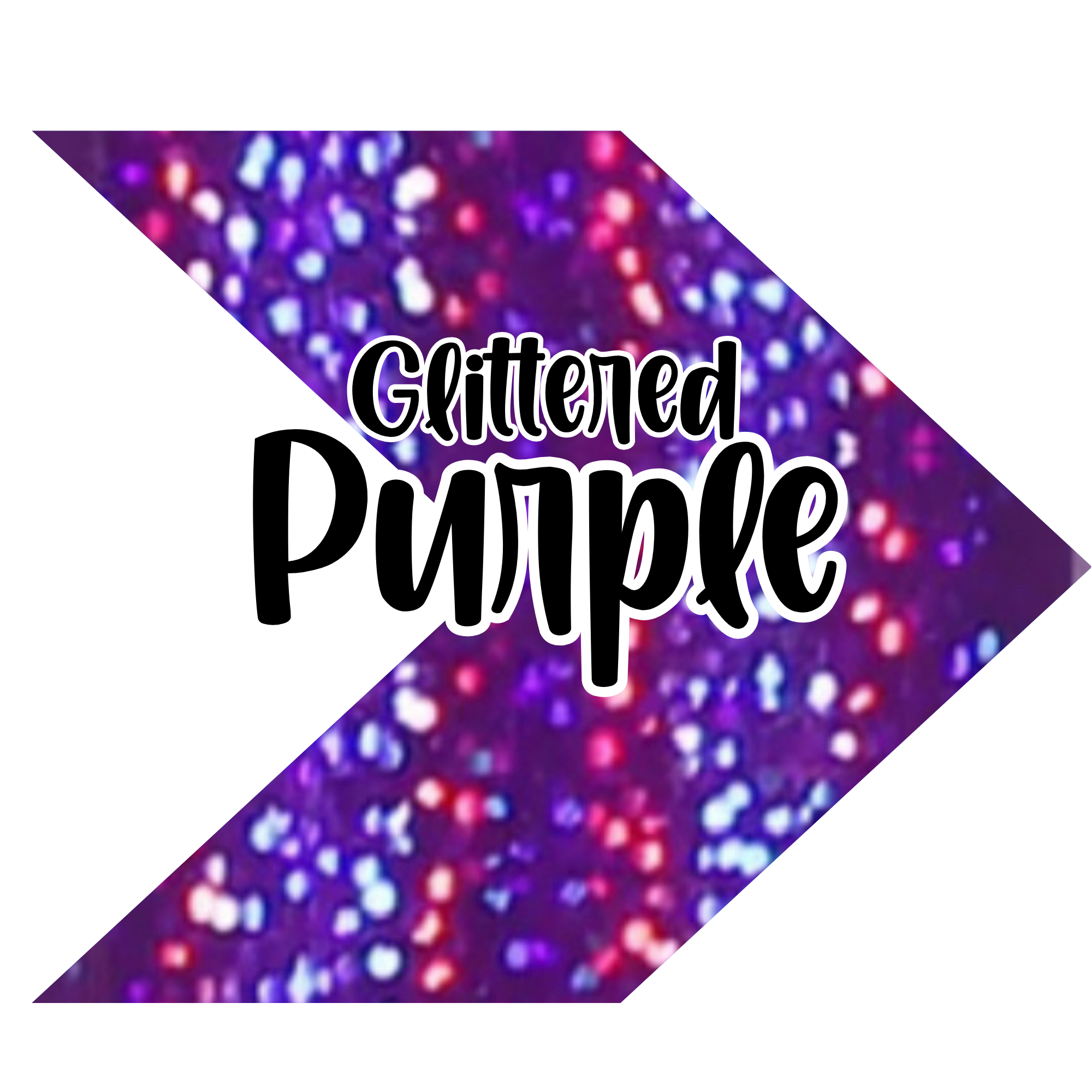 {Glittered} Purple