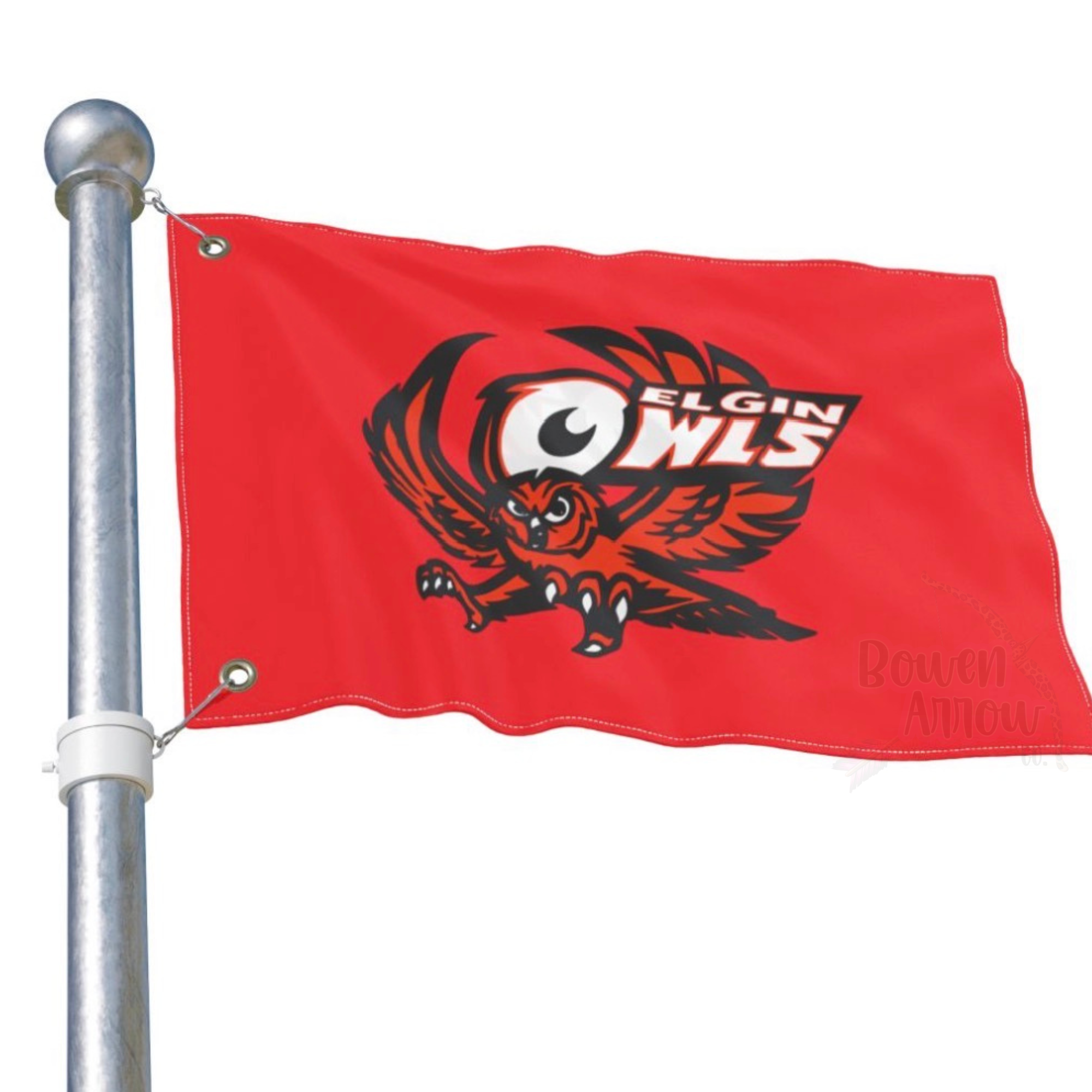 Elgin Owls {Double Sided Flag}