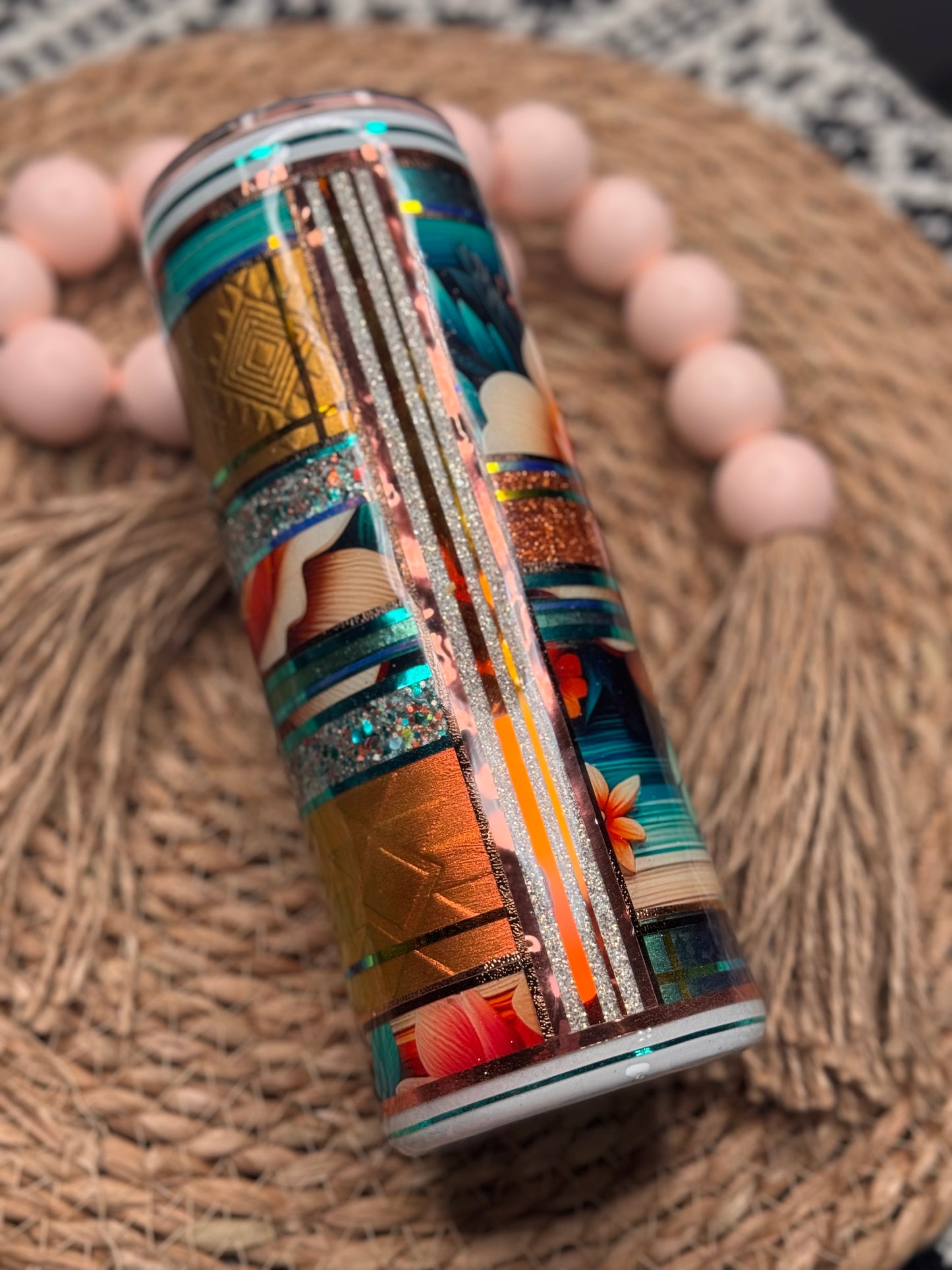 24oz. Boho Florals {Discounted}