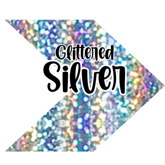 Glittered Silver