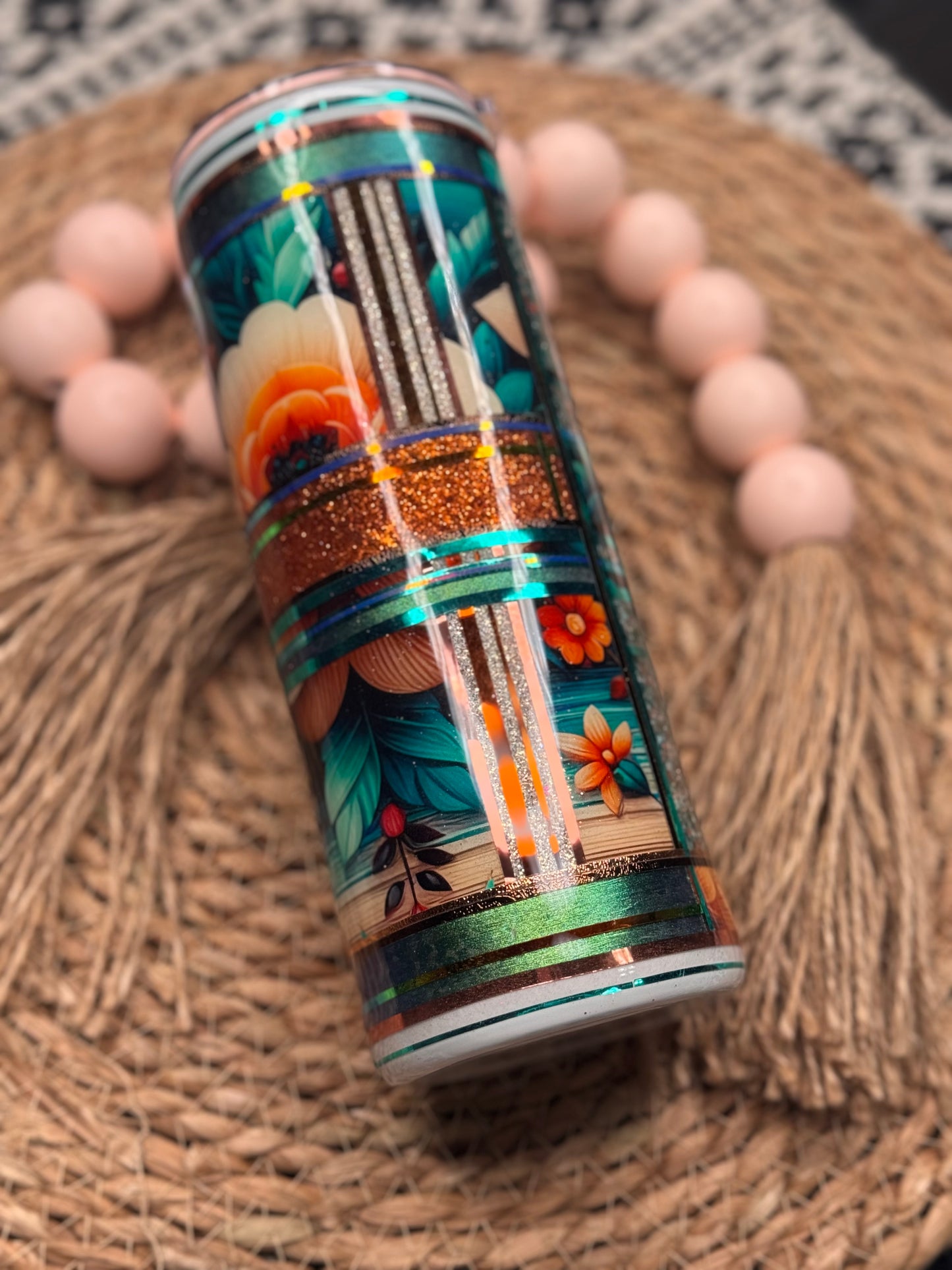 24oz. Boho Florals {Discounted}
