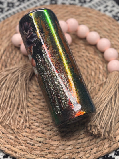 24oz. Floral Brushstroke