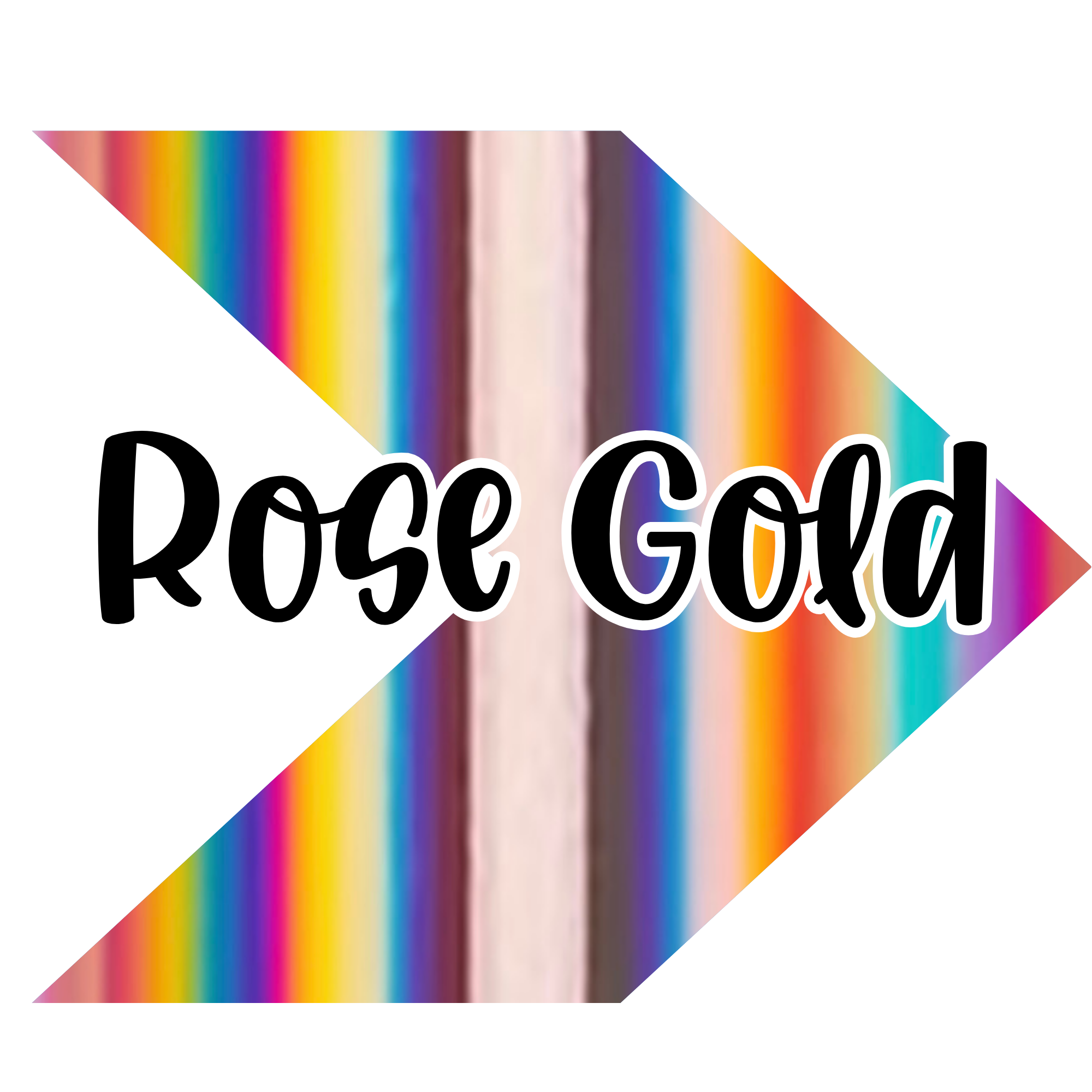 {Holographic} Rose Gold