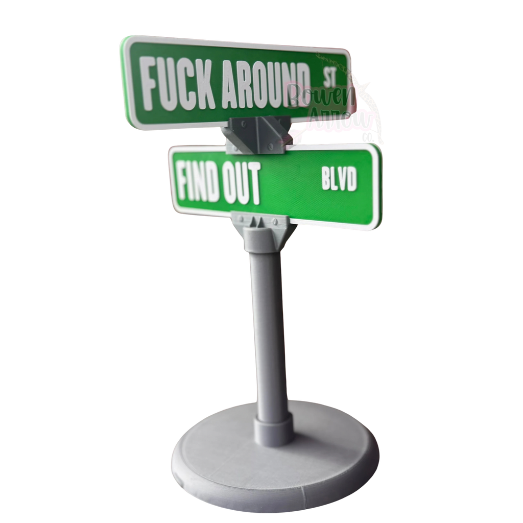 FAFO Street Sign