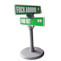 FAFO Street Sign