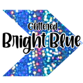 {Glittered} Bright Blue