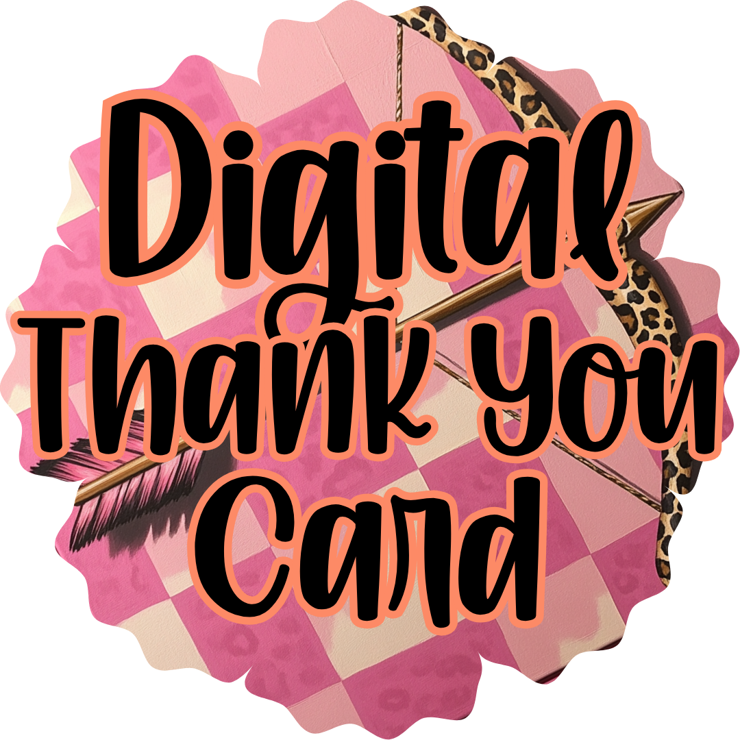 Thank You Card Design
