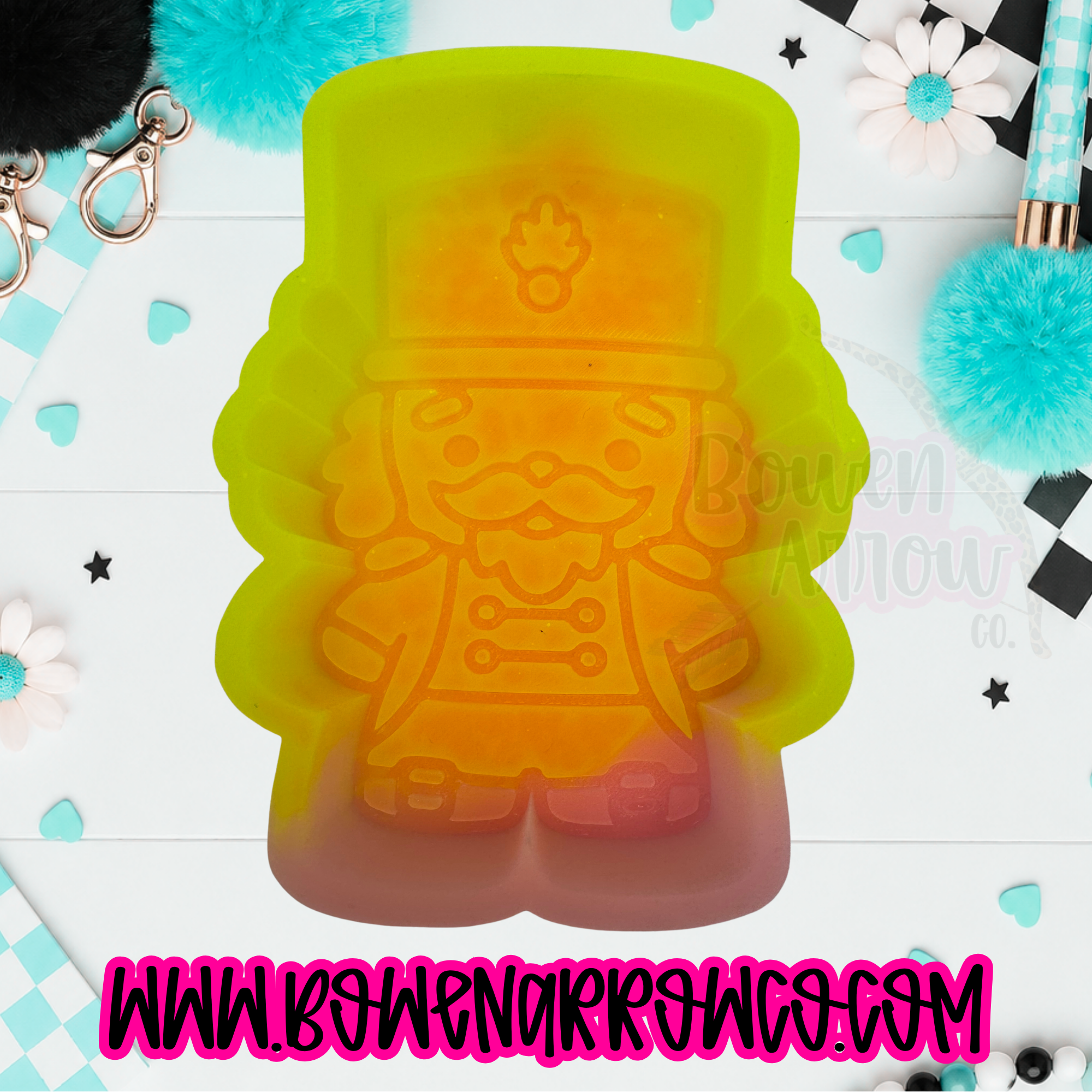 Nutcracker {Silicone Mold}