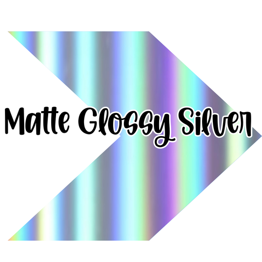 {Matte} Glossy Silver