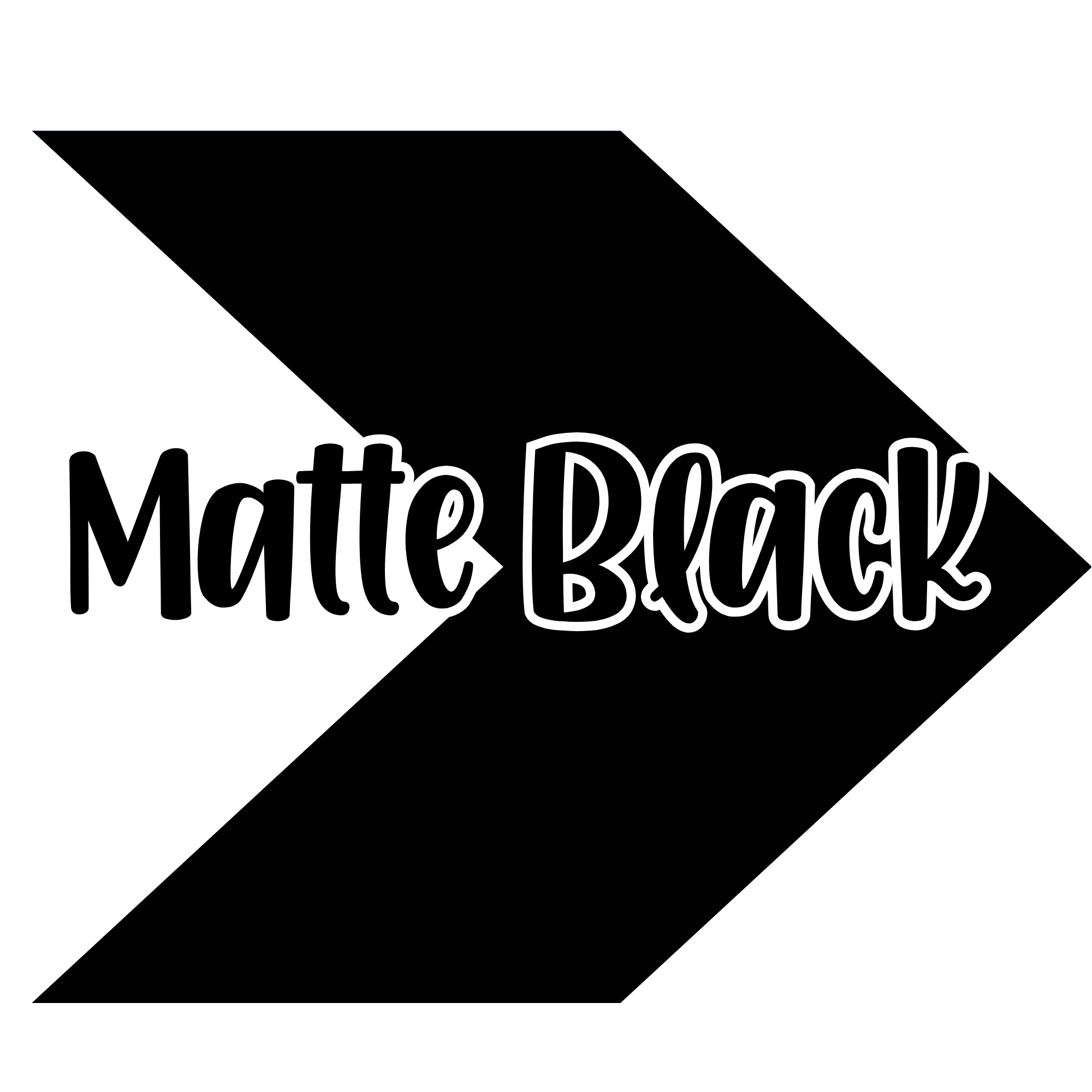 {Matte} Black