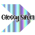 {Holographic} Glossy Silver