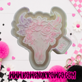 Floral Bull Skull {3D Housing}