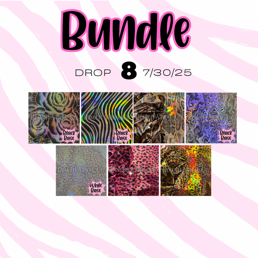 Drop 8 Bundle {7 Foils} 3ft.