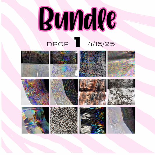 Drop 1 Bundle {3ft - 12 foils}
