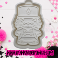 Nutcracker {Silicone Mold}